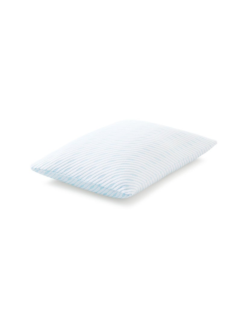 Tempur® Prima Pillow with SmartCool™ | Luxury Sleep Pillow | Ergonomic Neck & Shoulder Support | Pressure Relief & Spinal Alignment | Ideal for Back, Side & Stomach Sleepers | 50x70 cm | Single Pillow - Image 1